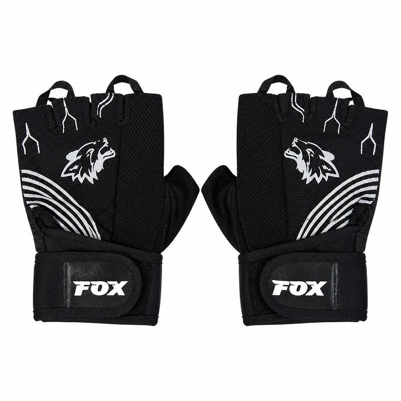 دستکش مردانه بدون انگشت نخی با چسب مدل Flex_sport