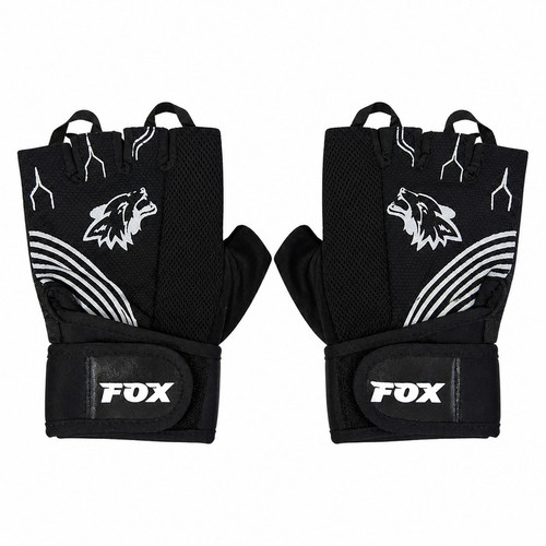 دستکش مردانه بدون انگشت نخی با چسب مدل Flex_sport
