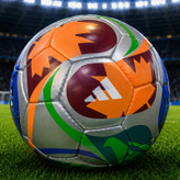 توپ فوتبال مدل custom_FiFa سایز 5 همراه با تور