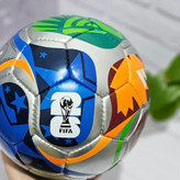 توپ فوتبال مدل custom_FiFa سایز 5 همراه با تور